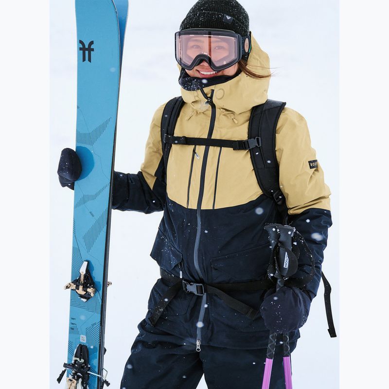 Kurtka snowboardowa damska ROXY Gore-Tex Stretch Purelines fennel seed 14