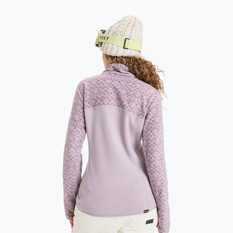 Bluza damska ROXY Sayna Half Zip nirvana/roxygram tonal 3