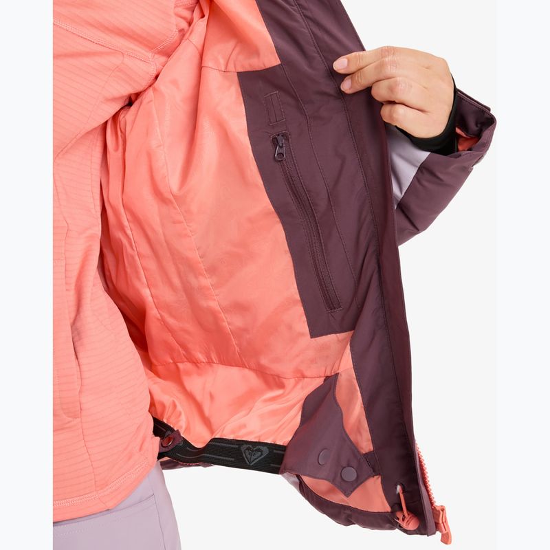 Kurtka snowboardowa damska ROXY Snowdrift huckleberry 15
