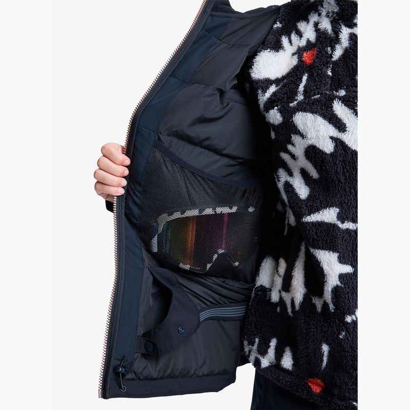 Kurtka snowboardowa damska ROXY Snowhill Puffy true black 12