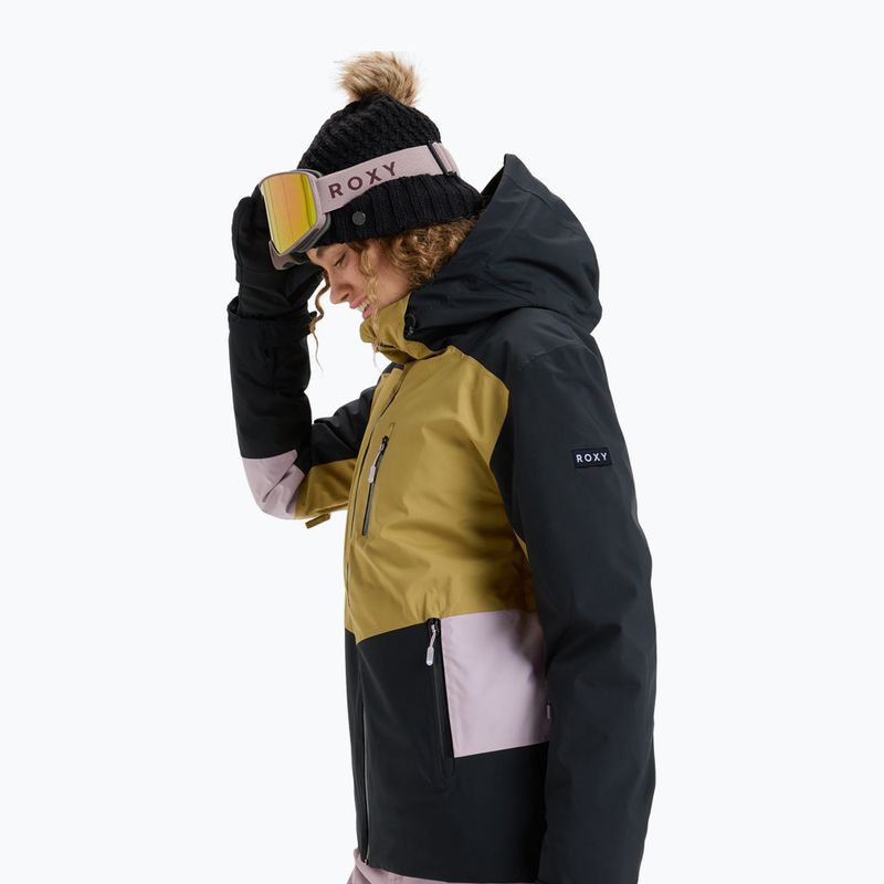 Kurtka snowboardowa damska ROXY Stormdash fennel seed 5