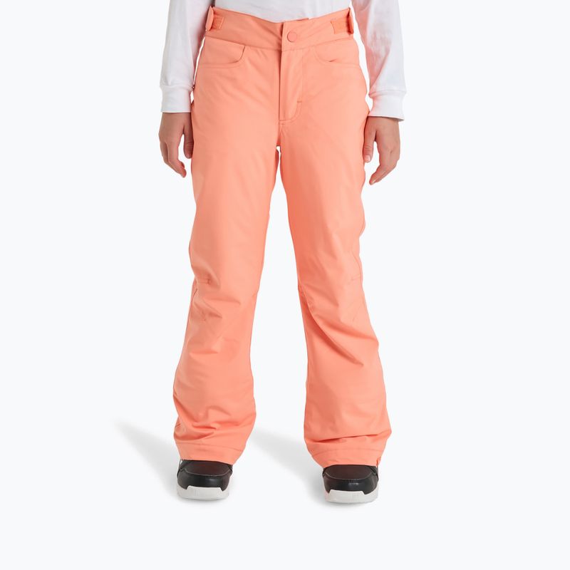 Spodnie snowboardowe dziecięce ROXY Backyard coral chic