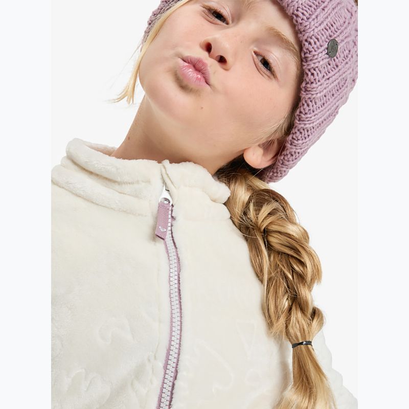 Bluza dziecięca ROXY Igloo whisper whit big/flower emboss 5