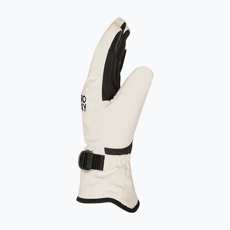 Rękawice snowboardowe damskie Roxy Jetty Solid whisper white 4