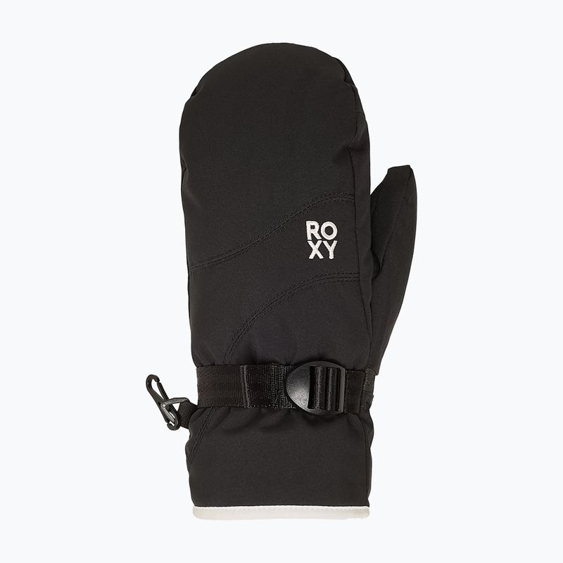 Rękawice snowboardowe dziecięce Roxy Jetty Solid Mitt true black 2