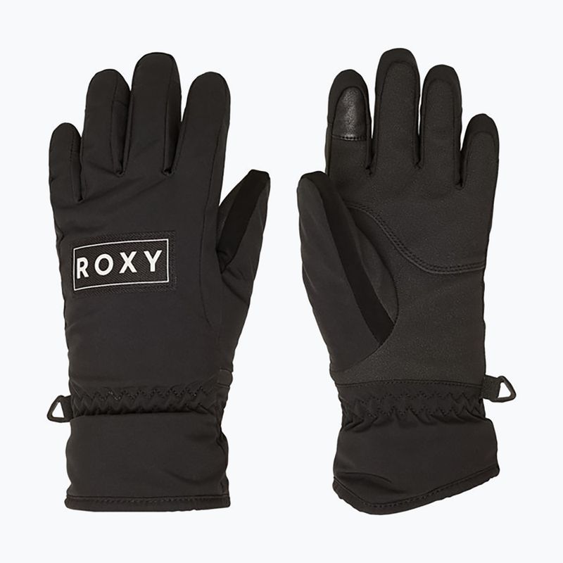 Rękawice snowboardowe dziecięce Roxy Freshfield true black