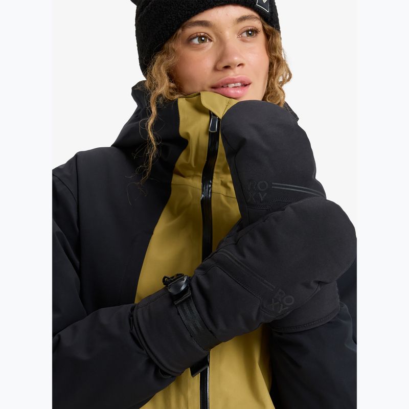 Rękawice snowboardowe damskie Roxy Gore Tez Fizz Mitt true black 5