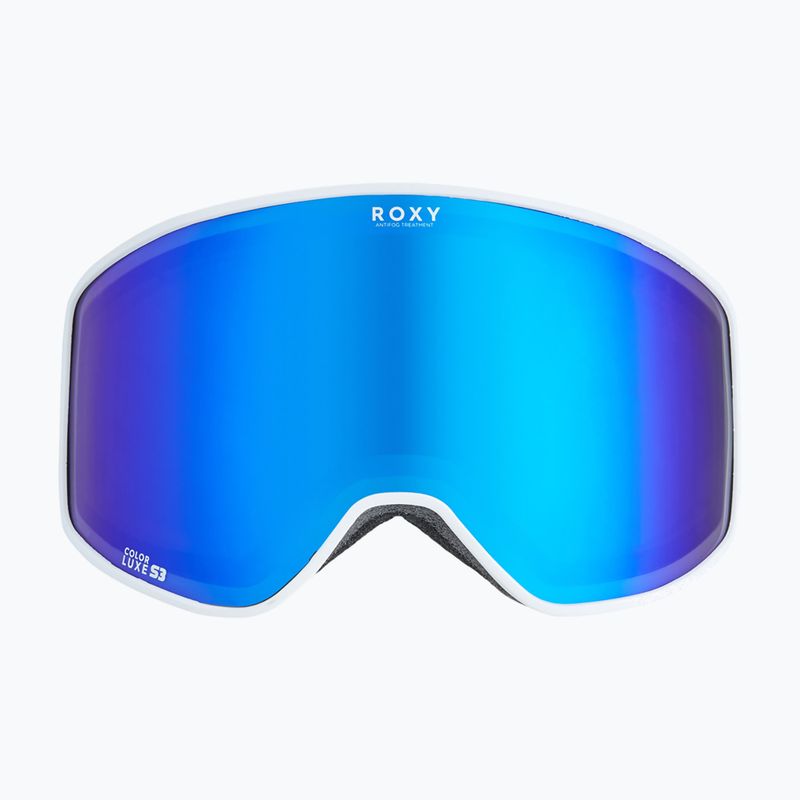 Gogle snowboardowe damskie ROXY Storm W white/clux ml blue 6