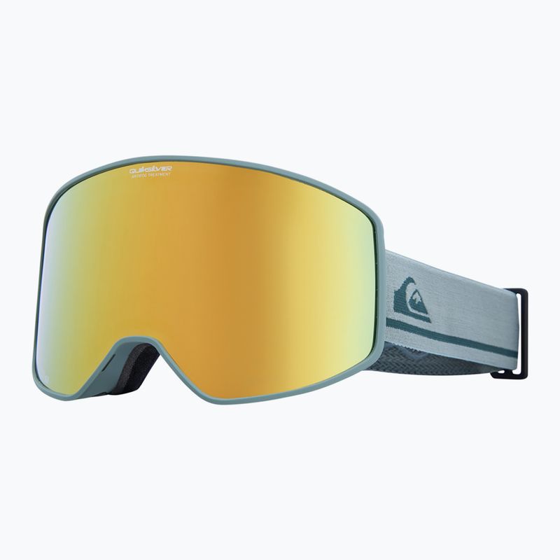 Gogle snowboardowe Quiksilver Storm dark ivy/clux ml gold 5