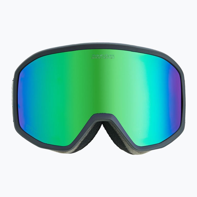 Gogle snowboardowe męskie Quiksilver Harper black/clux ml green 6