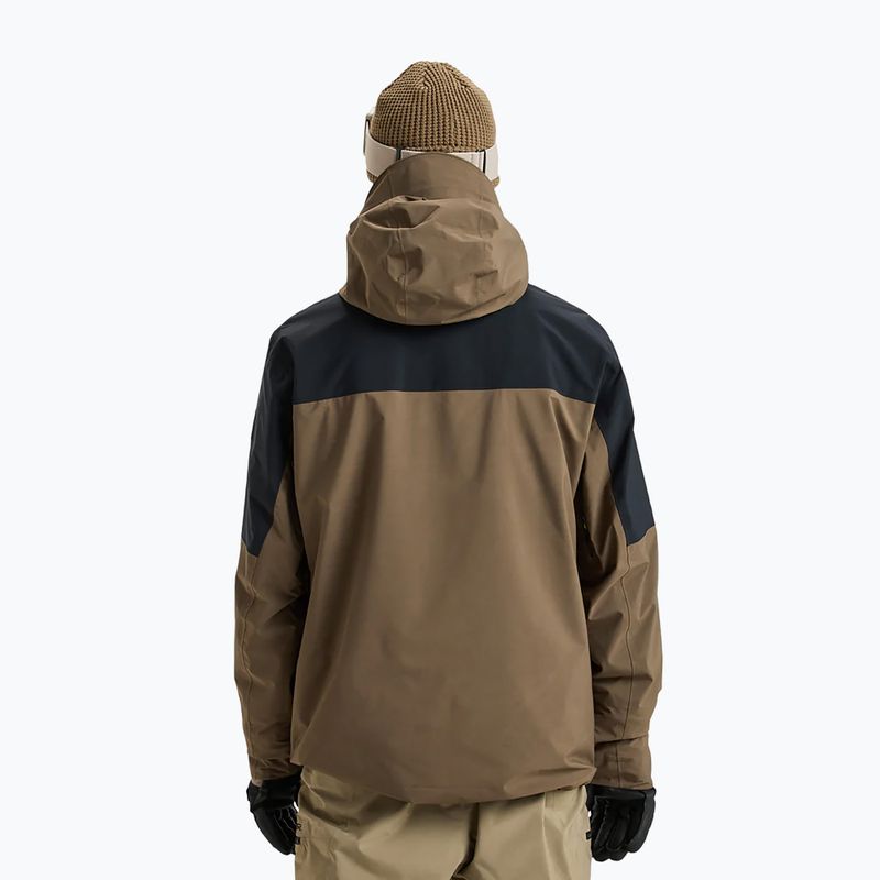 Kurtka snowboardowa męska Quiksilver Forever Stretch GTX canteen 3