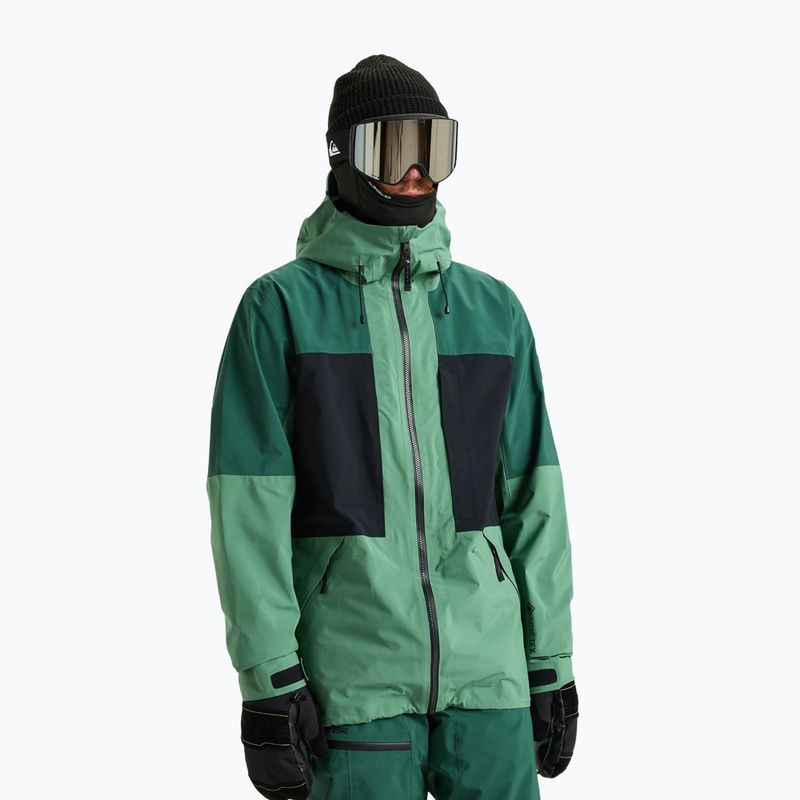 Kurtka snowboardowa męska Quiksilver Forever Stretch GTX dark ivy