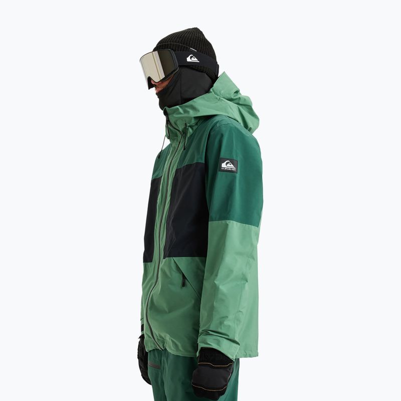 Kurtka snowboardowa męska Quiksilver Forever Stretch GTX dark ivy 4