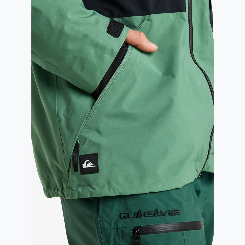 Kurtka snowboardowa męska Quiksilver Forever Stretch GTX dark ivy 8