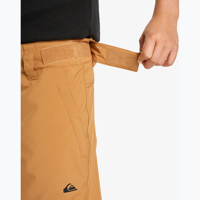 Spodnie snowboardowe dziecięce Quiksilver Estate almond 7