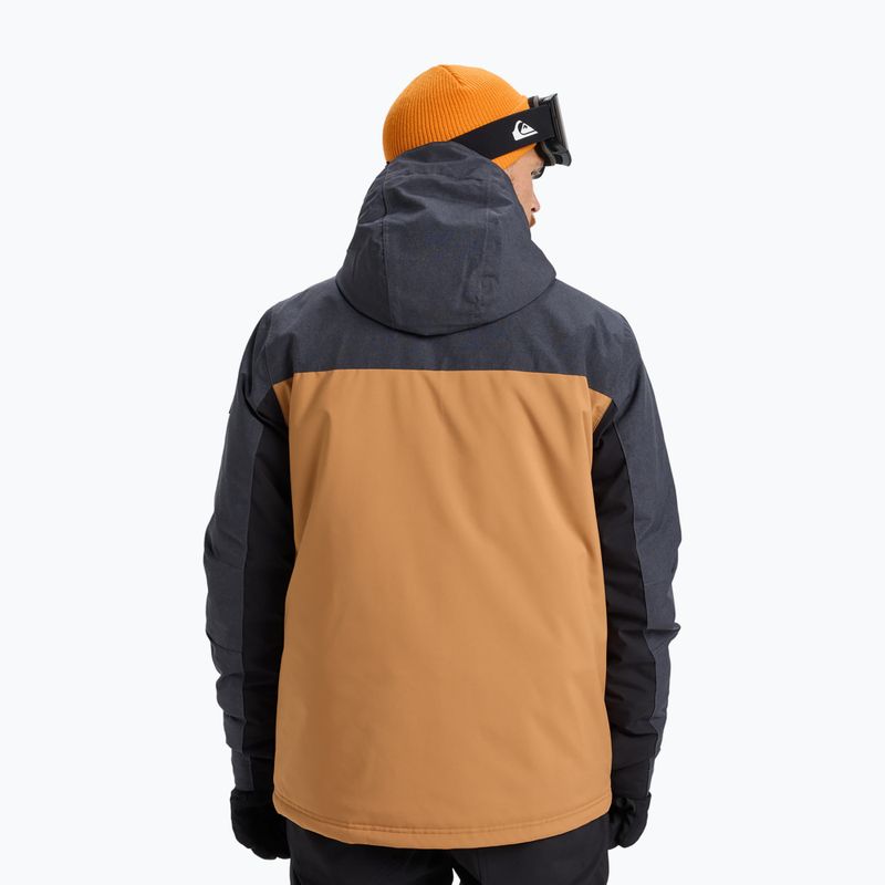 Kurtka snowboardowa męska Quiksilver Dawson true black 3