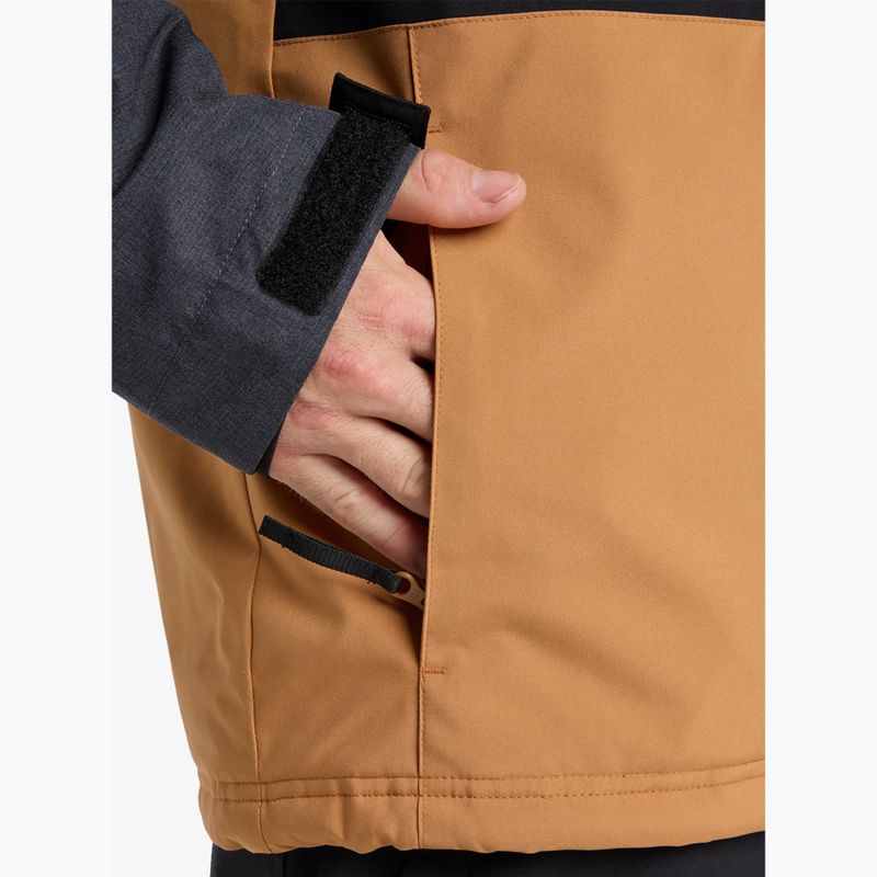 Kurtka snowboardowa męska Quiksilver Dawson true black 8
