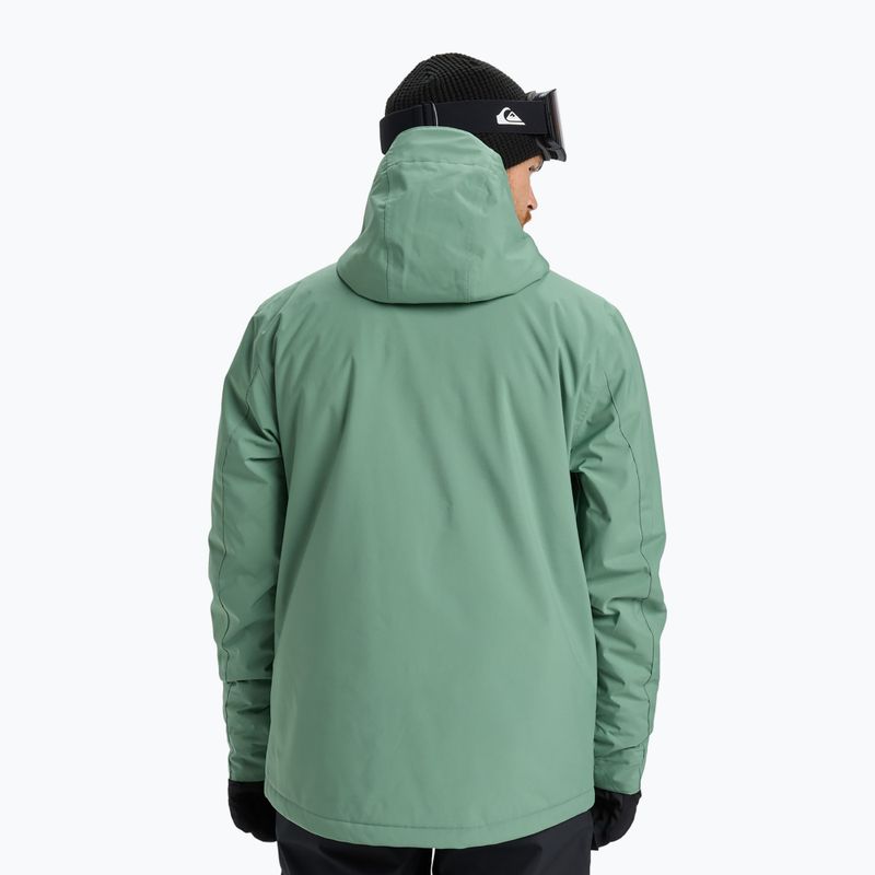 Kurtka snowboardowa męska Quiksilver Sycamore Solid 20K dark ivy 3