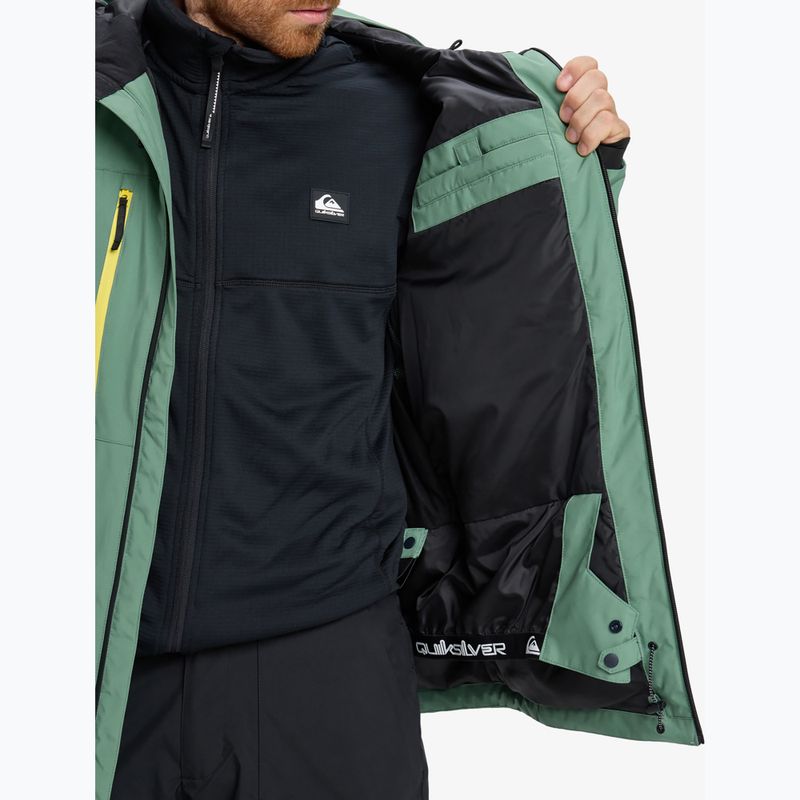 Kurtka snowboardowa męska Quiksilver Sycamore Solid 20K dark ivy 13