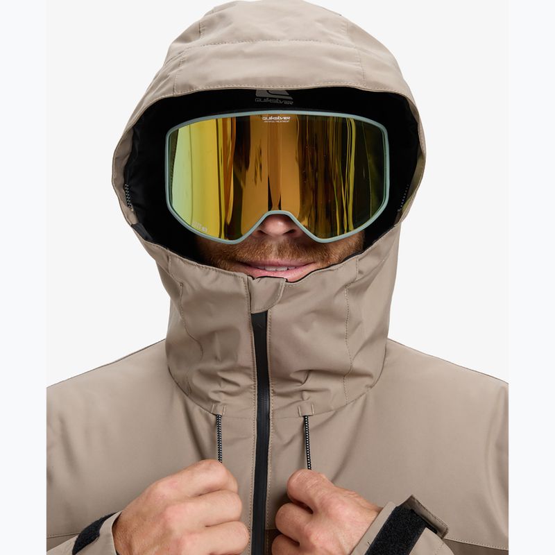 Kurtka snowboardowa męska Quiksilver Sycamore Solid 20K fallen rock 8
