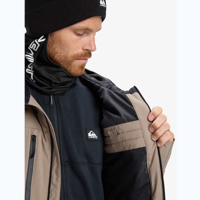 Kurtka snowboardowa męska Quiksilver Sycamore Solid 20K fallen rock 14