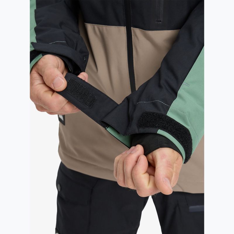 Kurtka snowboardowa męska Quiksilver Sycamore Block 20K dark ivy 7