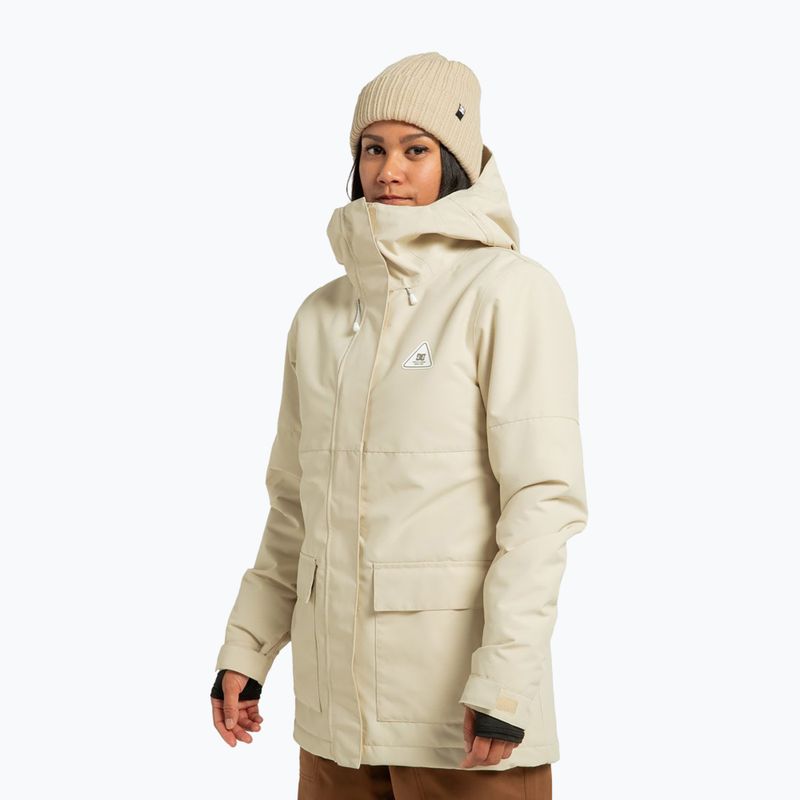 Kurtka snowboardowa damska DC Cruiser oatmeal 4