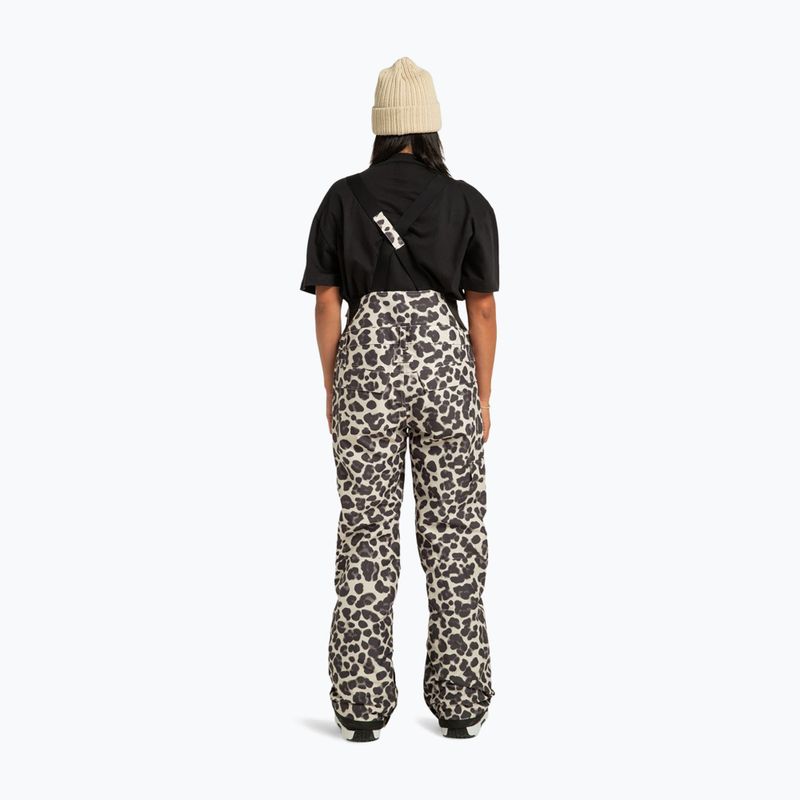 Spodnie snowboardowe damskie DC Valiant Bib snow cat 3