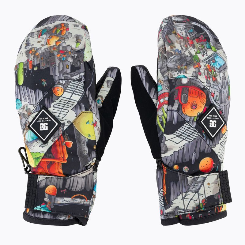 Rękawice snowboardowe męskie DC Franchise outer world black 2