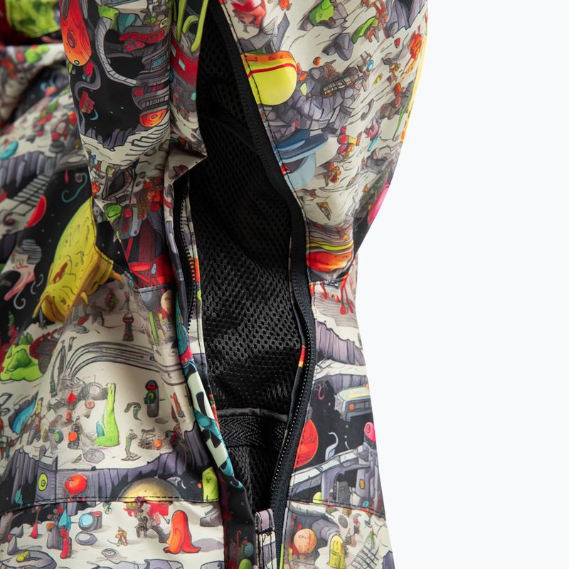 Kurtka snowboardowa męska DC Basis Print outer world black 5