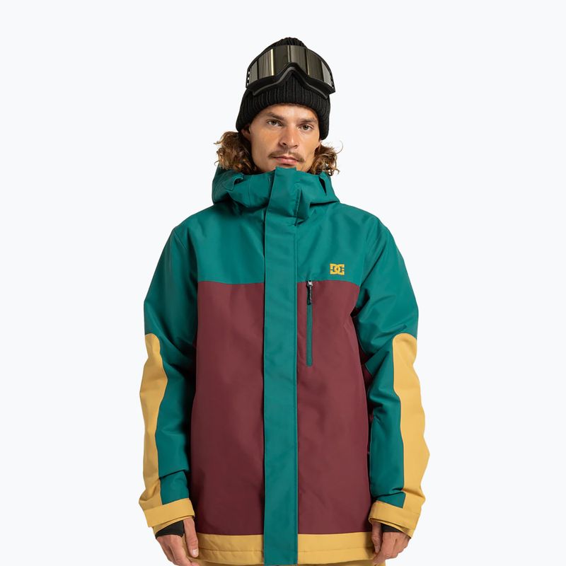 Kurtka snowboardowa męska DC Defiant wine
