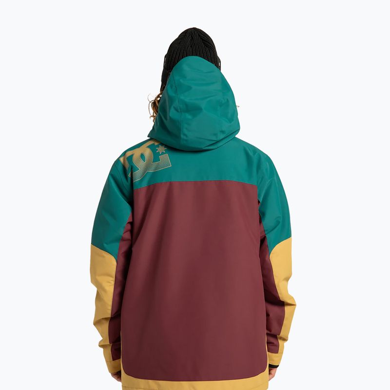 Kurtka snowboardowa męska DC Defiant wine 3