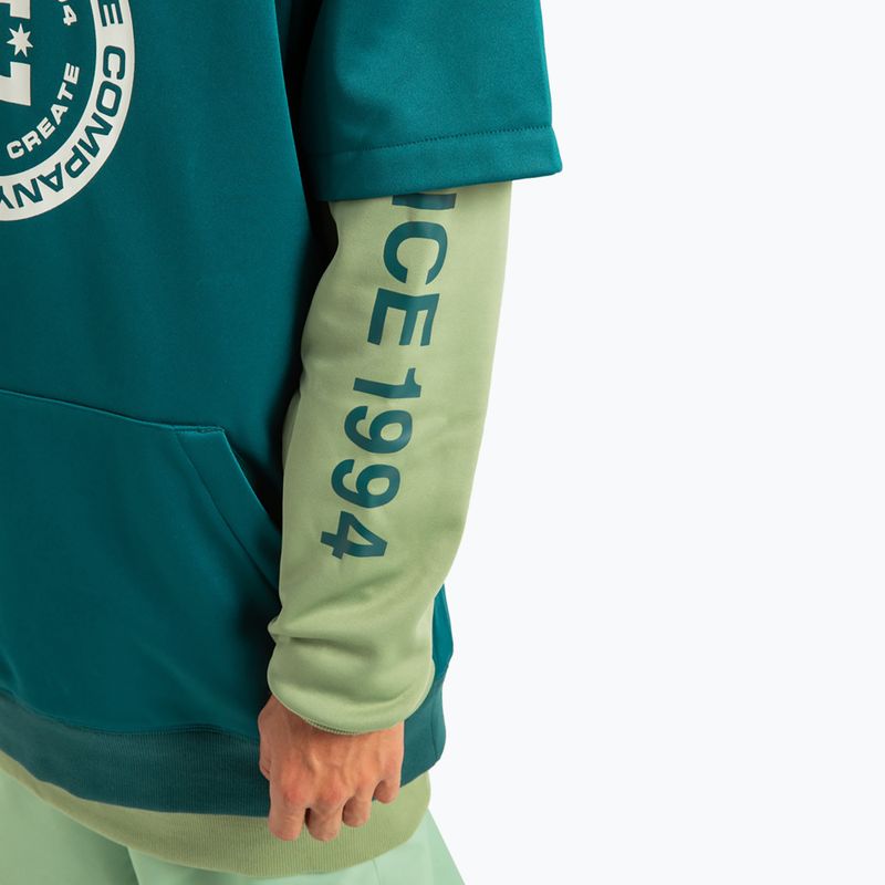 Bluza snowboardowa męska DC Dryden deep teal 6