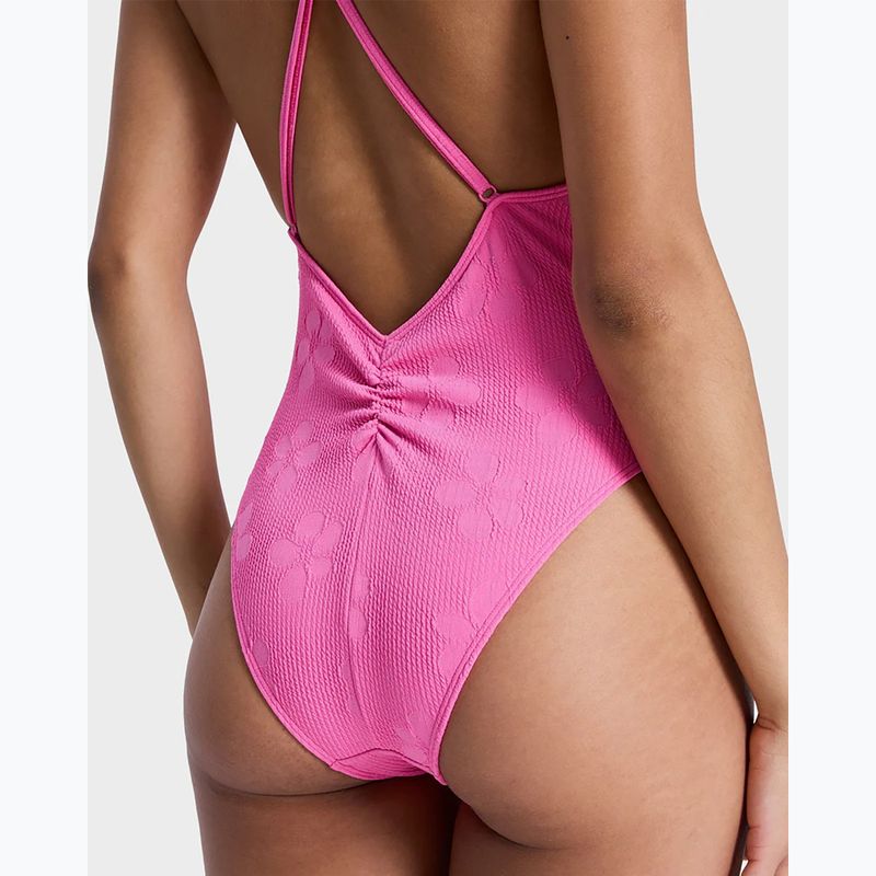 Strój kąpielowy jednoczęściowy damski ROXY Paradise HI sangria sunset 6