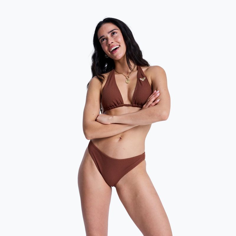 Dół od stroju kąpielowego ROXY Sunshine Moderate Bikini cappuccino 4