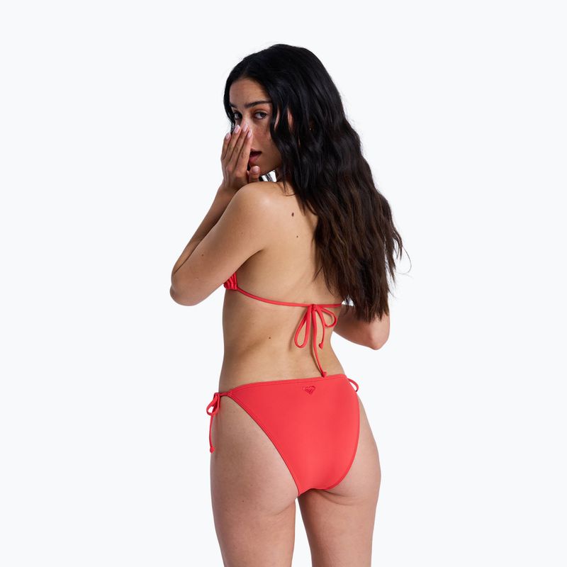 Dół od stroju kąpielowego ROXY Solid Essentials Tie Side hibiscus 3