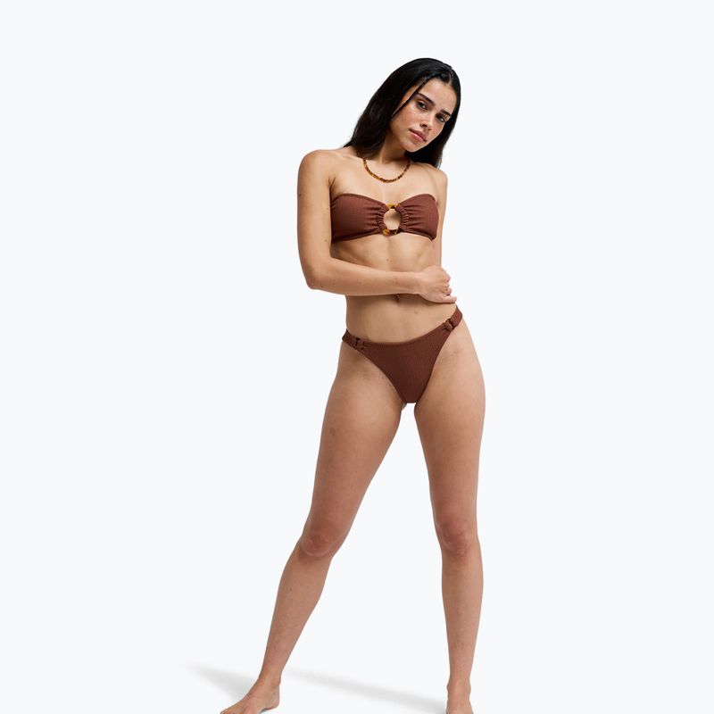 Góra od stroju kąpielowego ROXY Sunshine Bandeau cappuccino 3