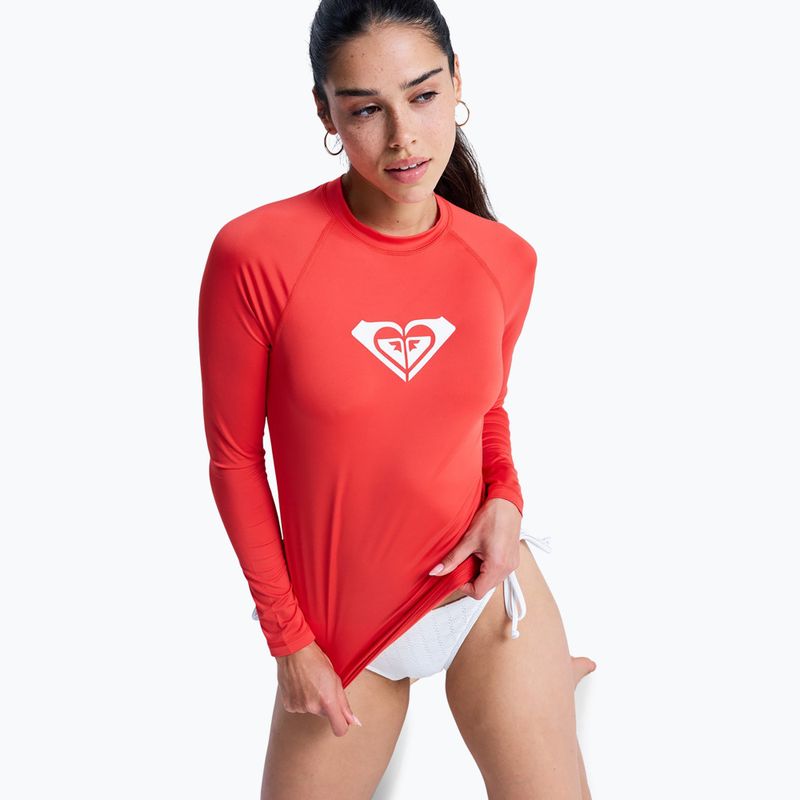 Longsleeve do pływania damski ROXY Whole Hearted hibiscus 3