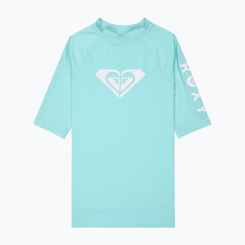 Koszulka do pływania dziecięca ROXY Whole Hearted aqua splash