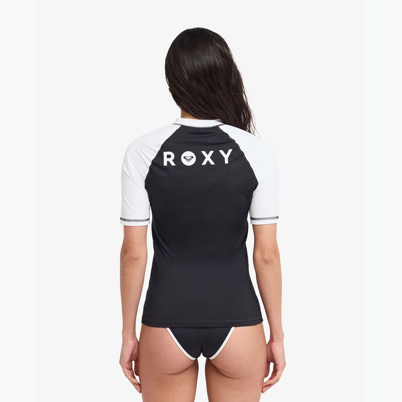 Koszulka do pływania damska ROXY The Retro Essentials anthracite 3