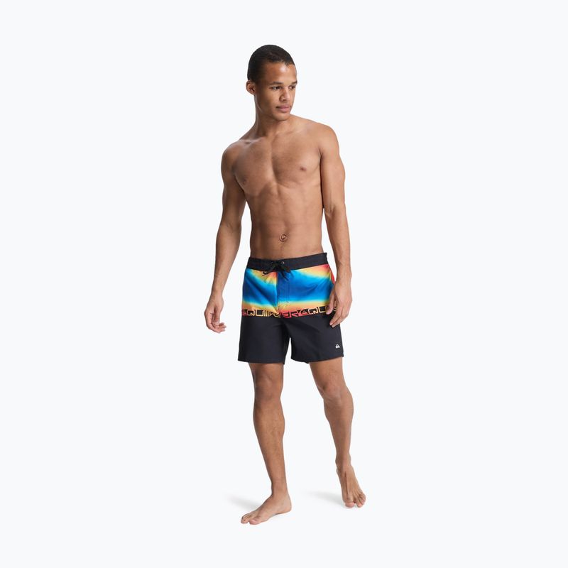 Szorty kapielowe męskie Quiksilver Everyday Half Jam 16" black wordblock 2