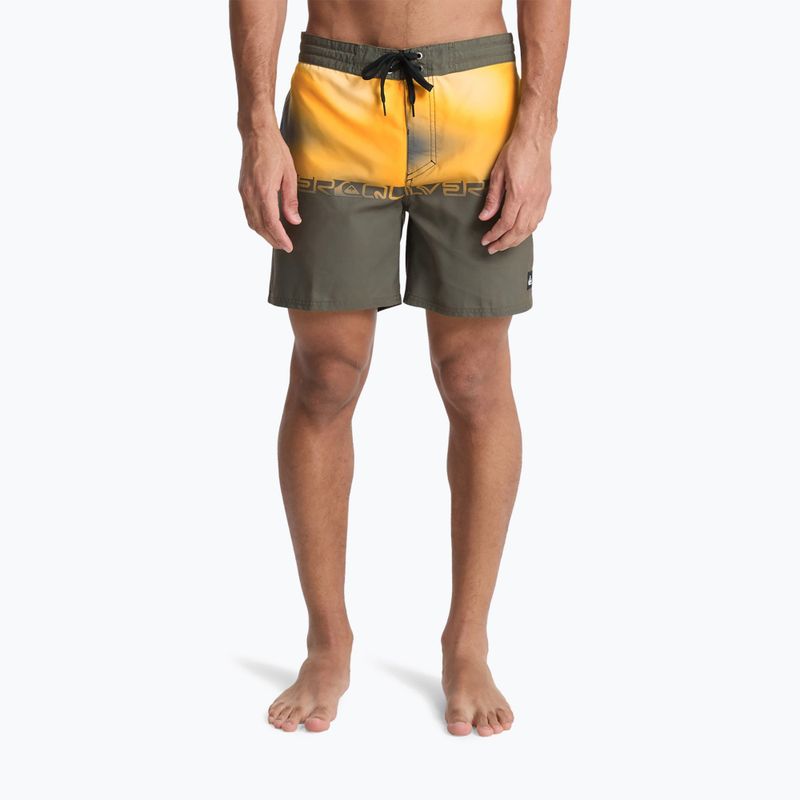 Szorty kapielowe męskie Quiksilver Everyday Half Jam 16" grape leaf wordblock
