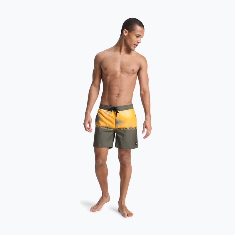Szorty kapielowe męskie Quiksilver Everyday Half Jam 16" grape leaf wordblock 2