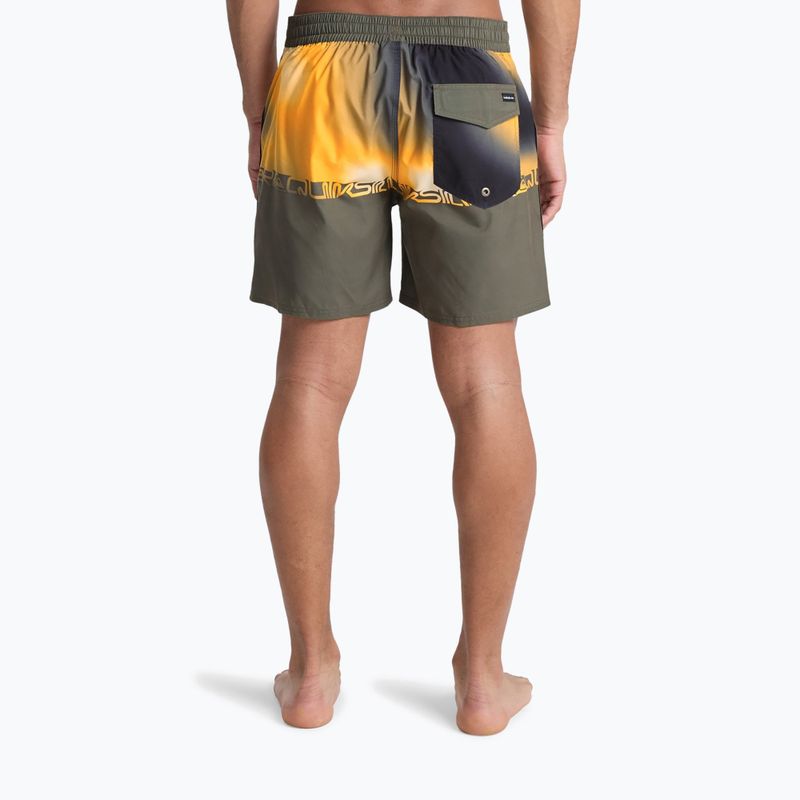Szorty kapielowe męskie Quiksilver Everyday Half Jam 16" grape leaf wordblock 3