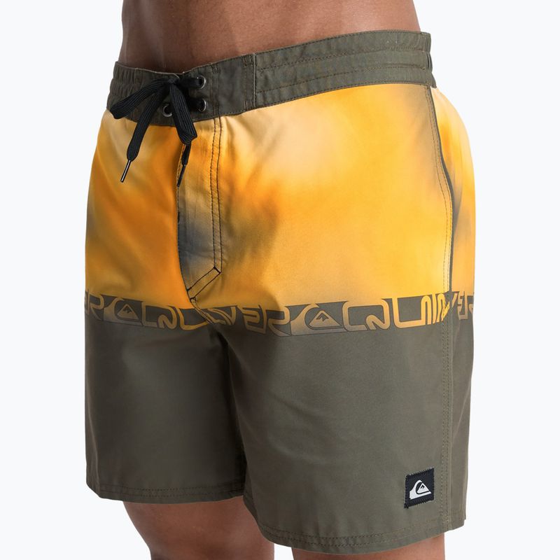 Szorty kapielowe męskie Quiksilver Everyday Half Jam 16" grape leaf wordblock 5