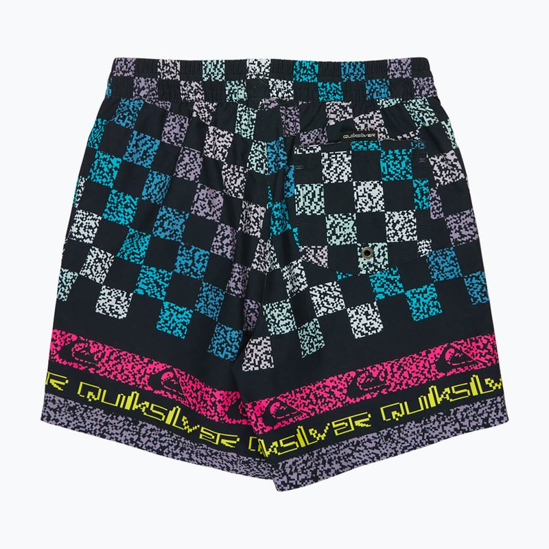 Szorty kąpielowe dziecięce Quiksilver Everyday Printed Volley 14" dark navy next gen 7