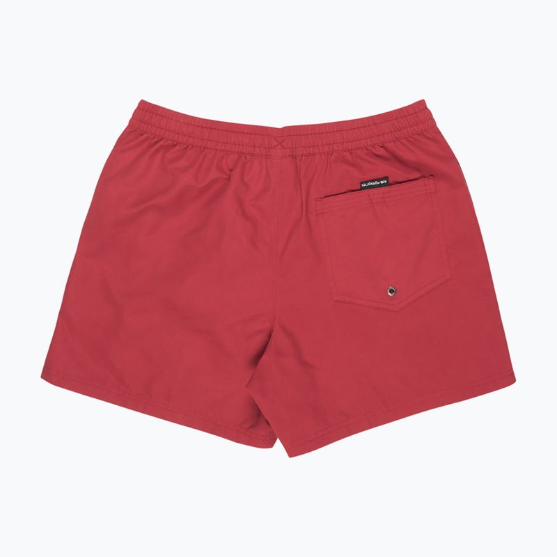 Szorty kąpielowe męskie Quiksilver Everyday Solid Volley 15" burnt russet 8