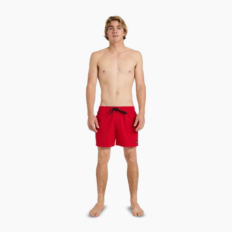Szorty kąpielowe męskie Quiksilver Everyday Solid Volley 15" salsa 2