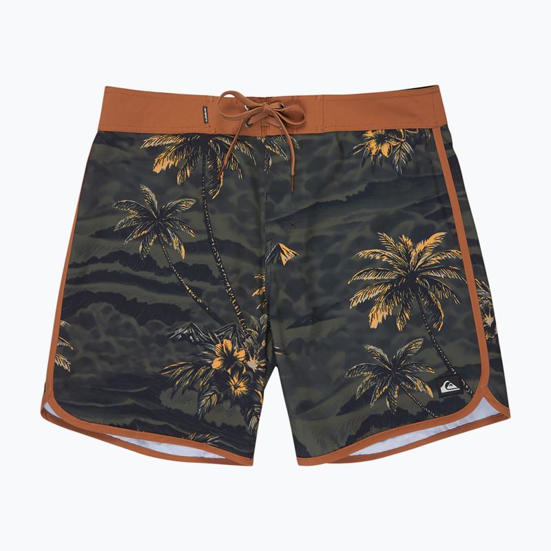 Szorty kąpielowe męskie Quiksilver Surfsilk Scallop 18" black sundown 7