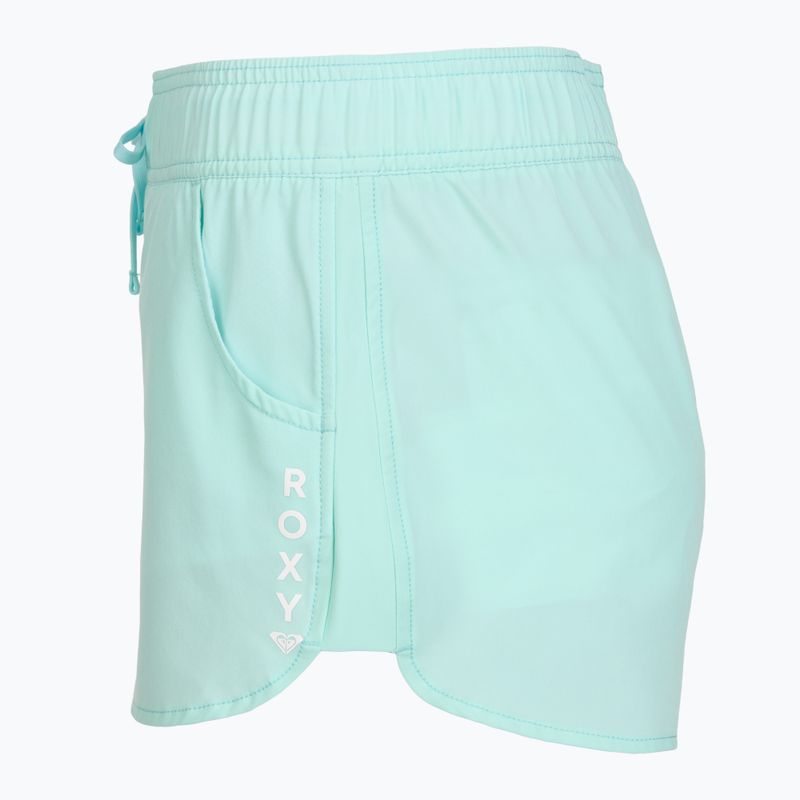 Szorty kąpielowe damskie ROXY Wave 2'' tanager turquiose 10